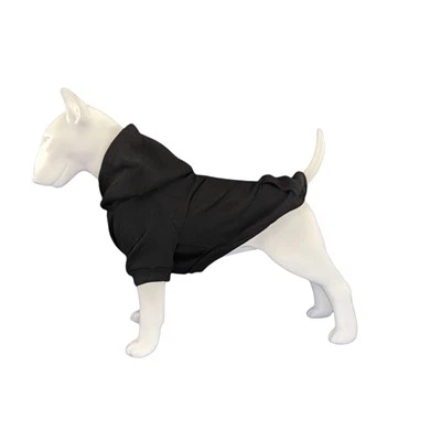 Sort Hunde-hættetrøje